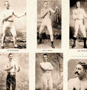 PUGILISTES 1890